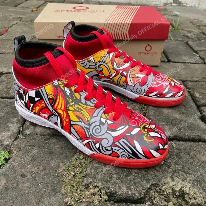 Harga Murah Sepatu Futsal Premium Ortuseight Catalyst Pandawa Bima In Ortred Boots
