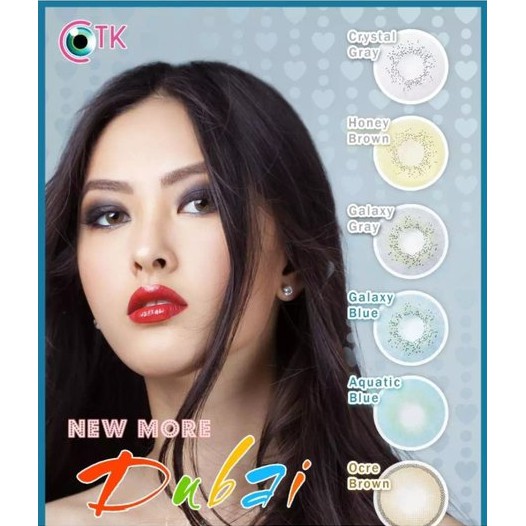 SOFTLENS MINUS NEW MORE DUBAI HONEY BROWN 14.5mm (-6.00) GRATIS TEMPAT SOFLEN