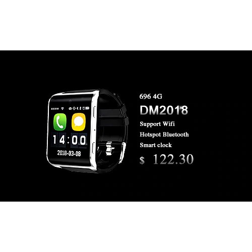 Terlaris 696 F3 Smart watch Android Phone Support SIM card 16G MTK heart rate monitor Kualitas Impor