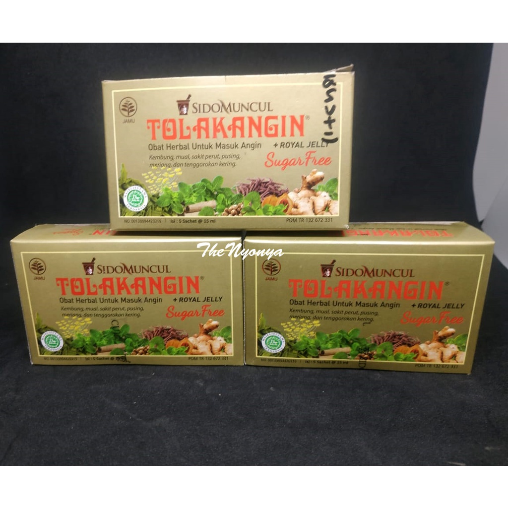 

Tolak Angin Sugar Free Cair (5 Sachet) Sidomuncul - Bebas Gula Herbal