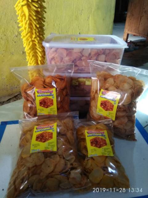 

KERIPIK CIMORING KEMASAN BOX 1kg