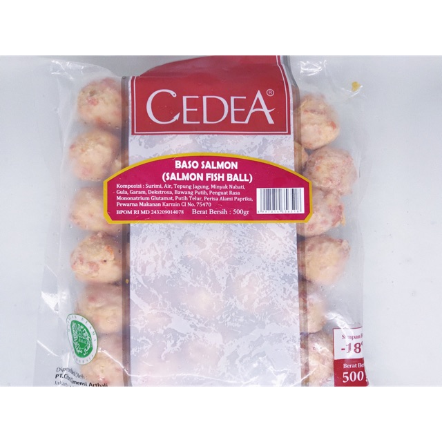 

Cedea Bola Baso Salmon 500gr