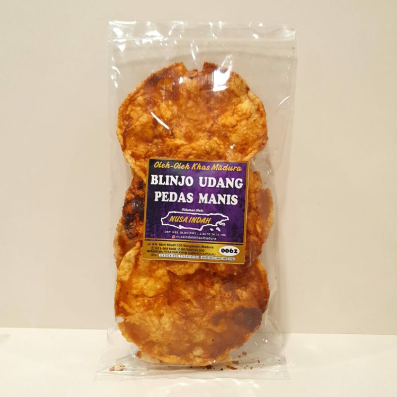 

blinjo udang pedas manis