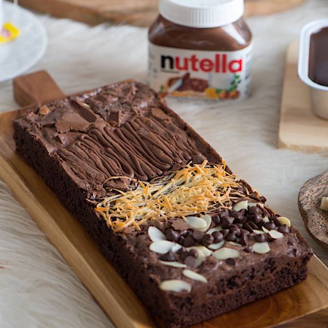 

Brownies mix 4 topping