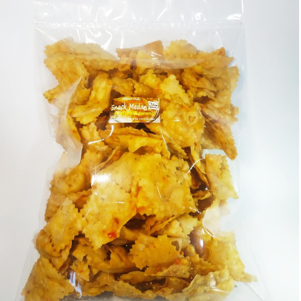 

Keripik Bawang Premium 500gr Aneka Snack Kemasan Kiloan Murah Kerupuk Gurih dan Enak (Bisa COD)