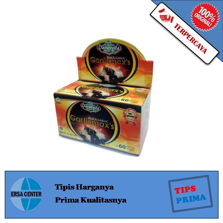 Kapsul Black Garlic / Bawang Hitam Garlicmaxs Darusyifa
