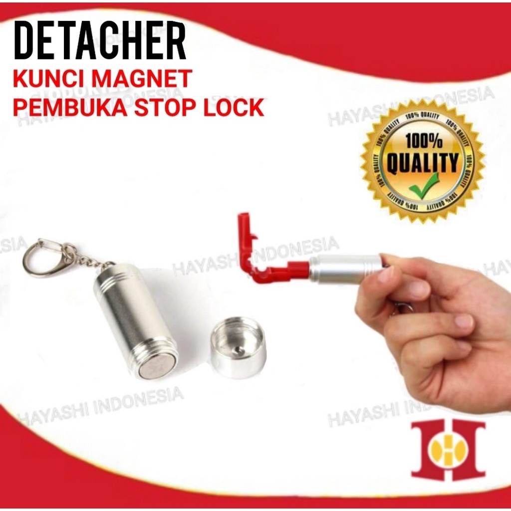 Detacher Kunci Pembuka Stop Lock Kunci Magnet