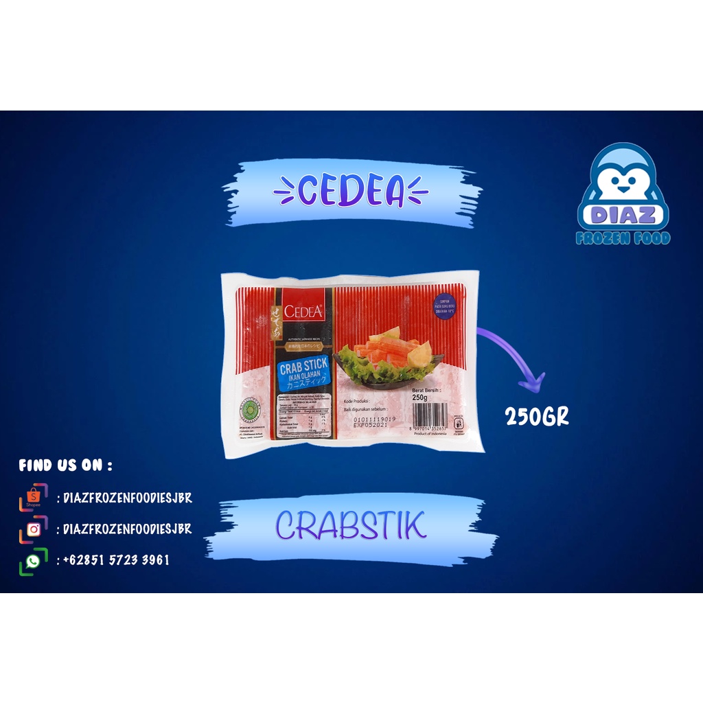 

Cedea Crab Stik 250gr