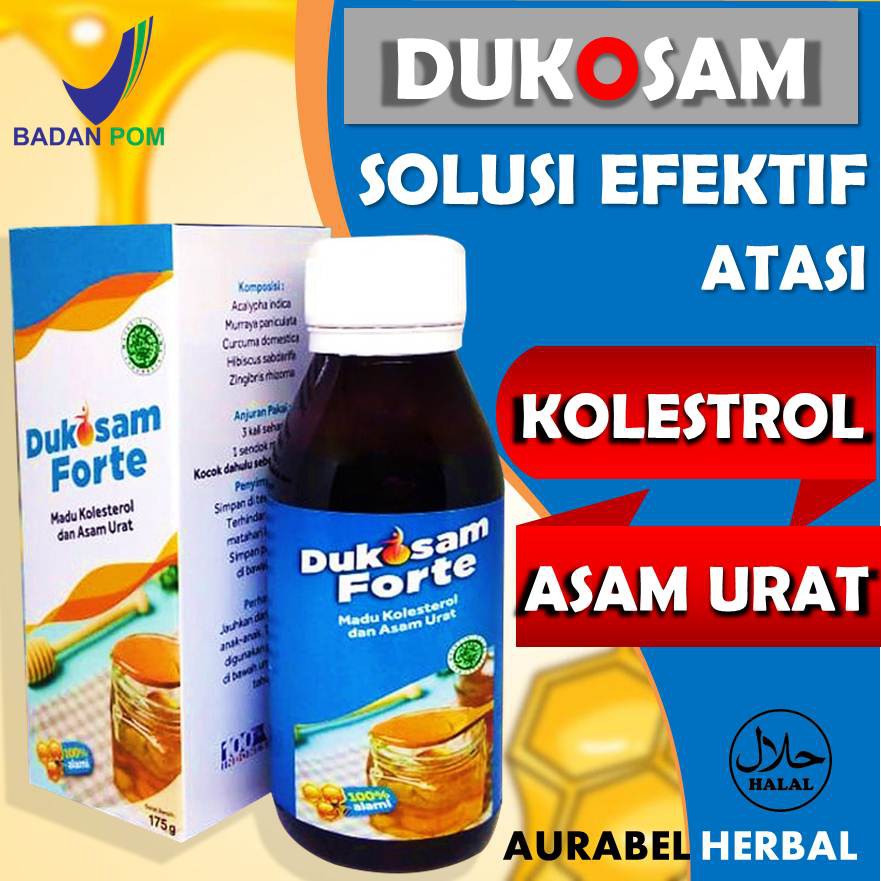 Obat Asam Urat Encok,Kolesterol Tinggi Bengkak Herbal Ampuh Dukosam