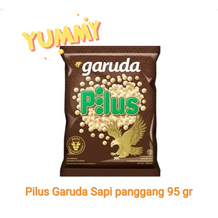 

Instant-Camilan- Pilus Garuda 95 Gram Rasa Sapi Panggang -Camilan-Instant.