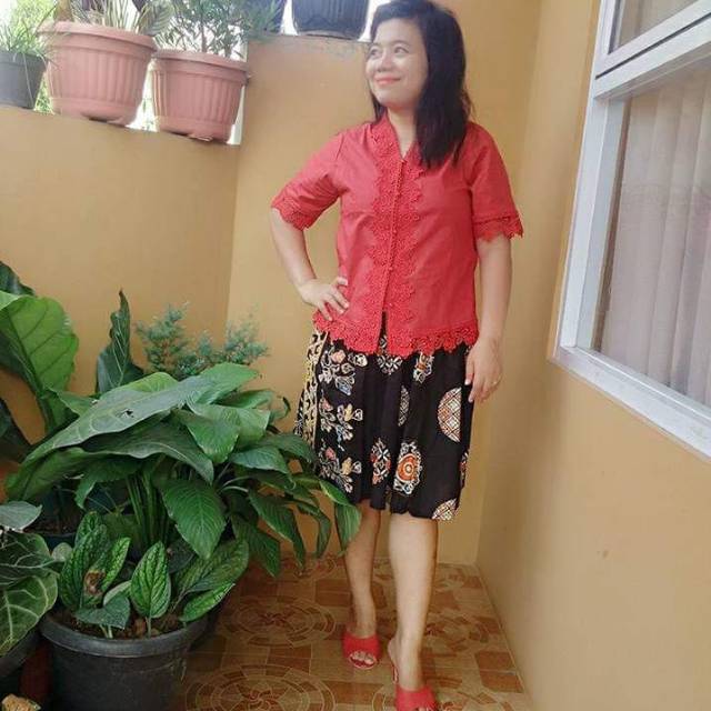 Kebaya katun El-Ghana