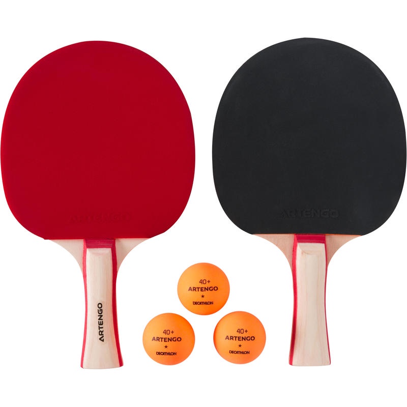 Kid Indoor Outdoor Play Training Elastic Soft Shaft Equipment Trainer for Self-Training Decompression Movable Ping Pong Balls Paddles Set Leisure Gayrrnel Table Tennis Trainer 