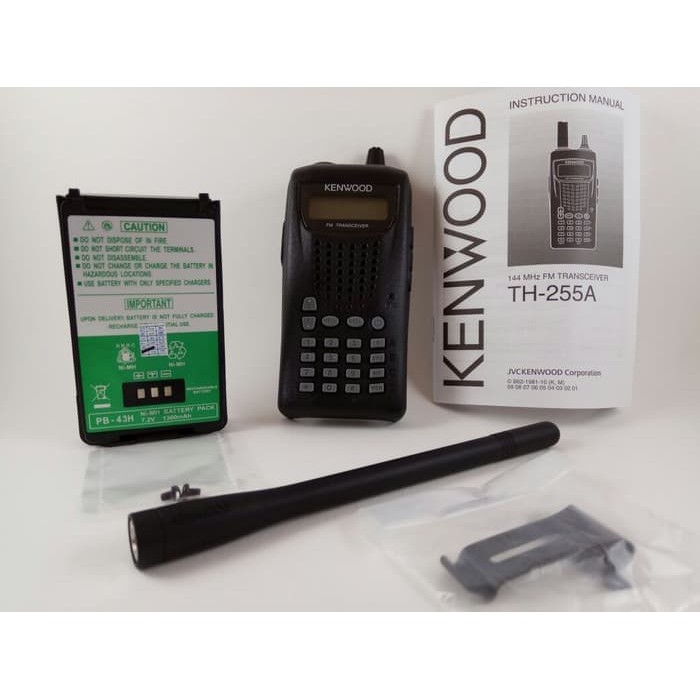 HT Handy talky TH255A Kenwood VHF 136-174 Garansi Service 1Tahun