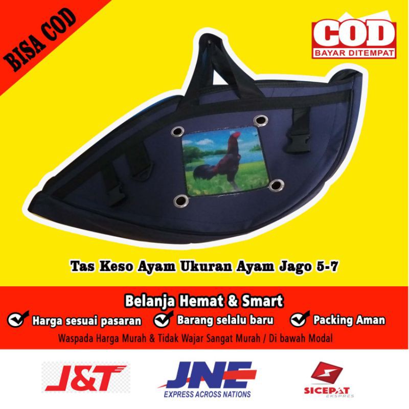 keso ayam jago ukuran 5-7 / tas keso ayam jago kain anti panas/kiso ayam / kisa ayam