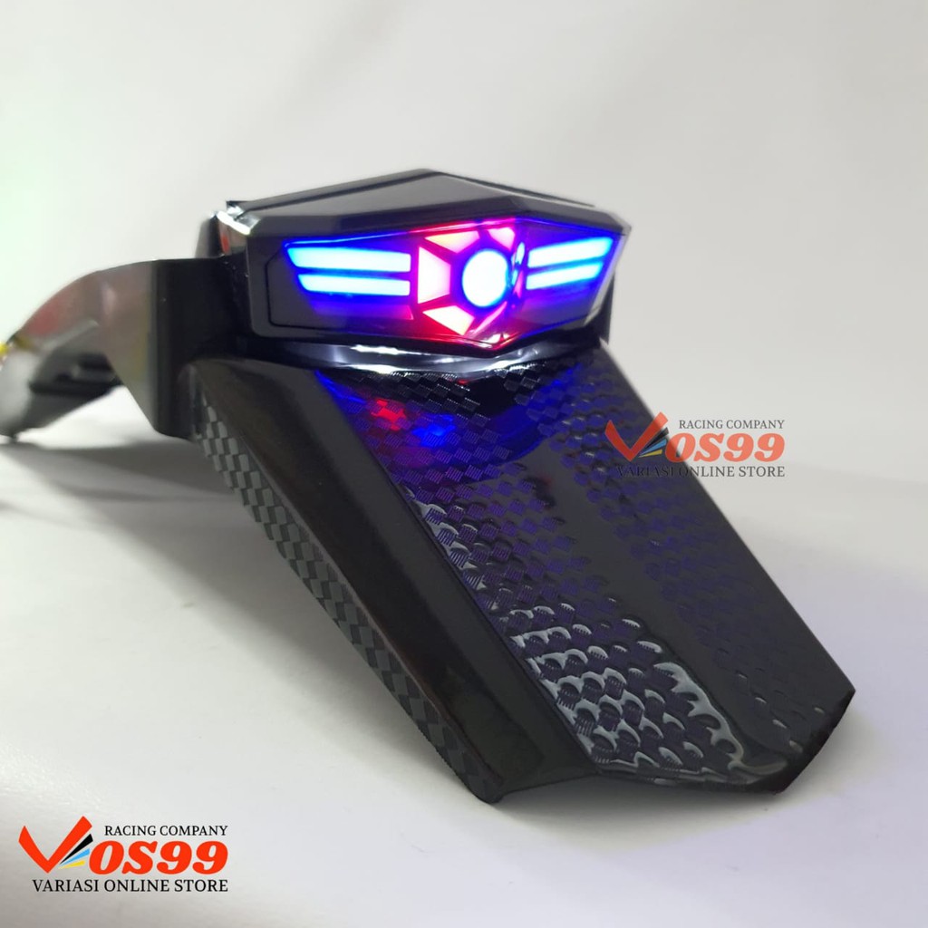 LAMPU STOP BELAKANG CRF 150 PLUS SEN LED  T5209 BUNTUT SPAKBOR BELAKANG HONDA CRF 150