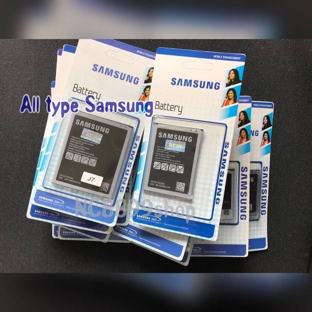 (NC) Batre battery baterai original Samsung J1 grand duos S4 S5 Ace4 Galaxy V J2 J3 J5 J7 Champ Nt 3