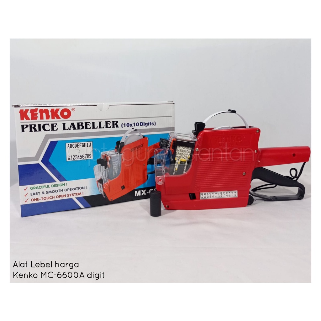 

MESIN ALAT LABEL HARGA KENKO MX 6600A (2Line) - MURAH!!!