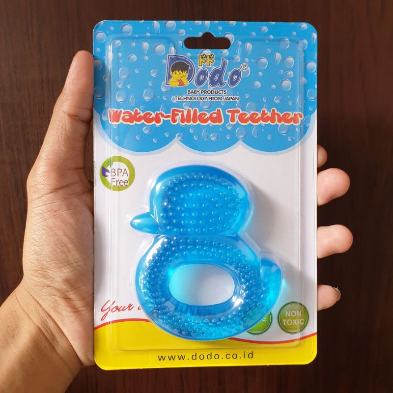 Dodo Water Filled Teether Bayi BPA Free Non Toxic / Gigitan Bayi Teether Air Dodo