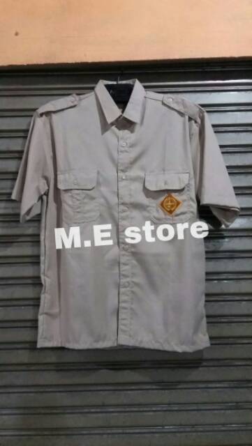 baju atasan - seragam - kemeja pdh pembina pramuka