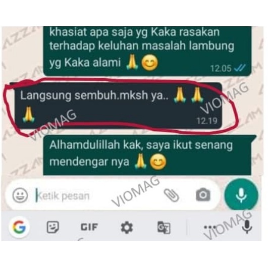 VIOMAG Original obat maagh atau gerd yang cepat dan alami Mengatasi Asam Lambung Tinggi Membantu Mengatasi GERD Membantu atasi sakit perut atau nyeri perut Membantu Mengatasi Maag Kronis Membantu Mengatasi Radang Usus Mengatasi Mual Akibat Asam lambung-5