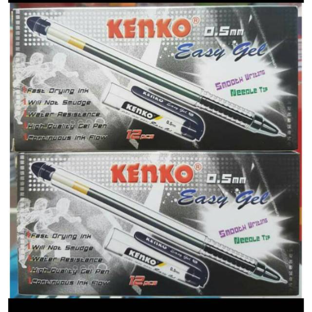 

Pulpen kenko easy gel 0.5 1 pack
