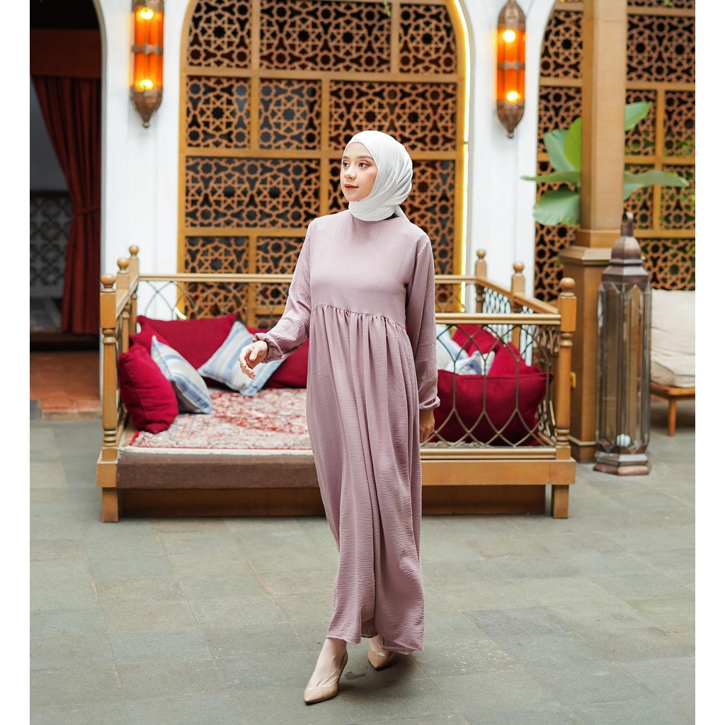 AMANI DRESS - DRESS MUSLIM - EID SERIES - PAKAIAN WANITA