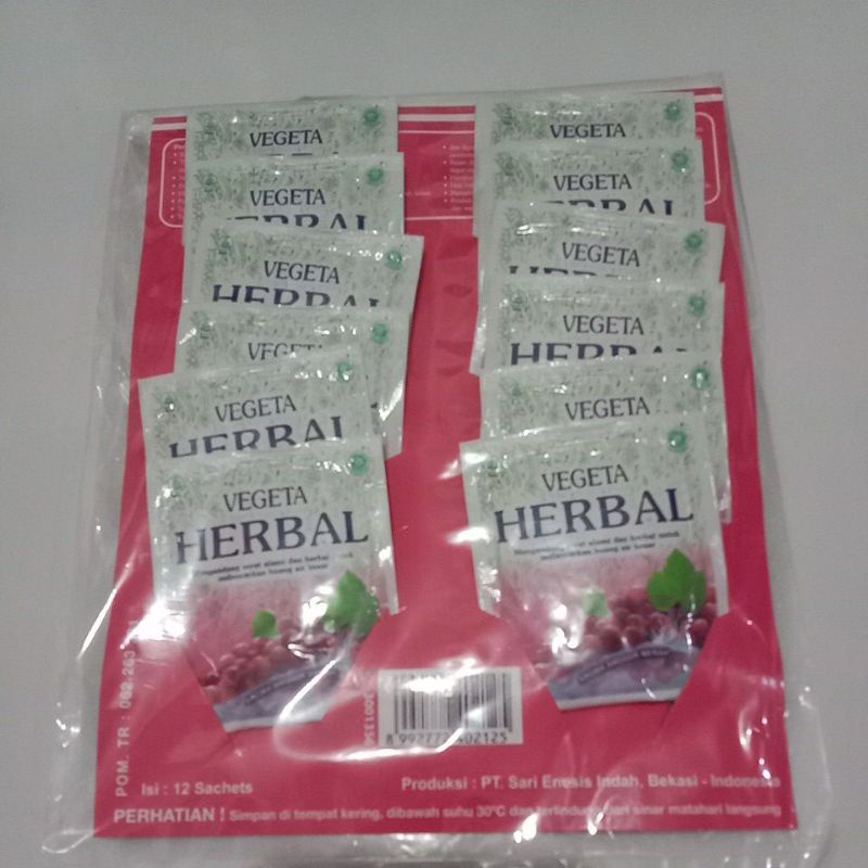 

vegeta herbal 12 sachet(Promo)