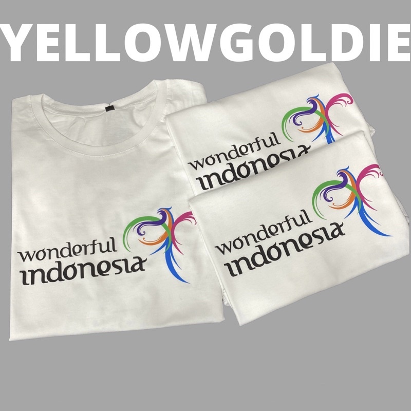 Kaos Wonderful Indonesia