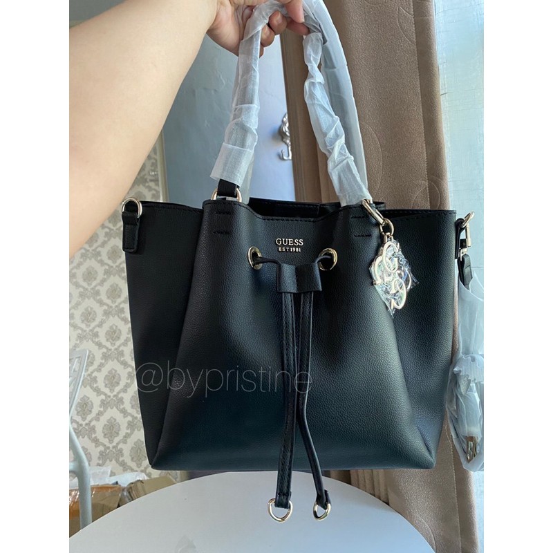 Guess digital status serut drawstring bag