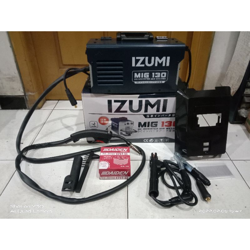 MESIN LAS CO2 IZUMI MIG 130 / IZUMI MIG130 / TRAFO LAS IZUMI MIG 130 / MESIN LAS CO IZUMI MIG 130