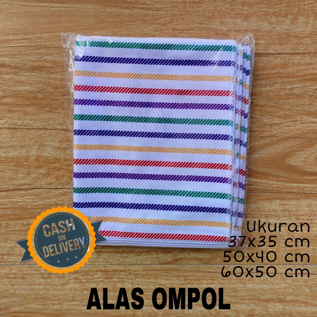 1 LUSIN (12 pcs) Alas ompol bayi 40x35 cm bahan PREMIUM