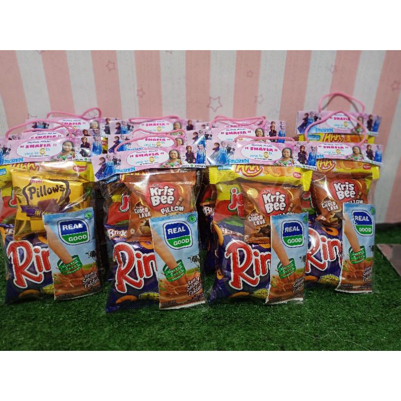 Paket Snack ultah / bingkisan snack ultah / goodibag snack/ snackultahmurah