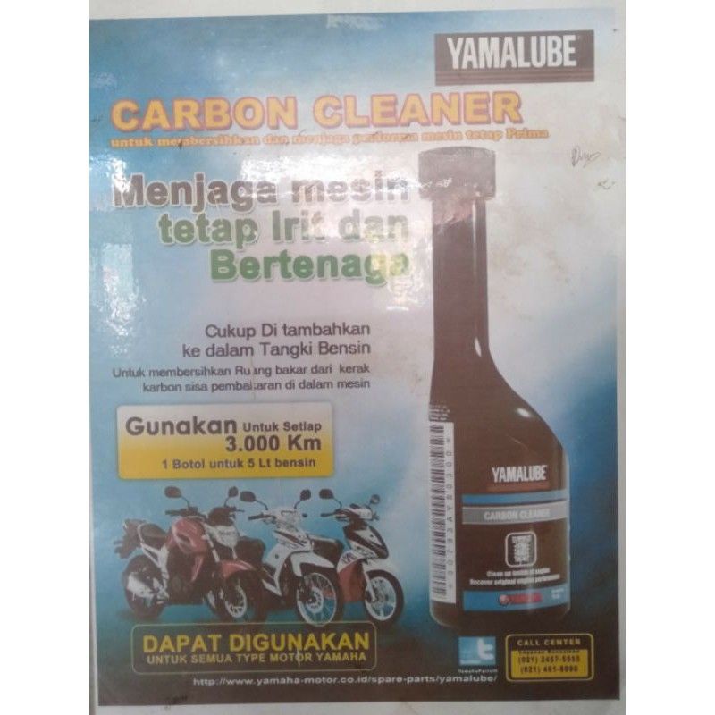 carbon cleaner yamalube karbon cleaner yamalube carbon cleaner yamaha pembersih