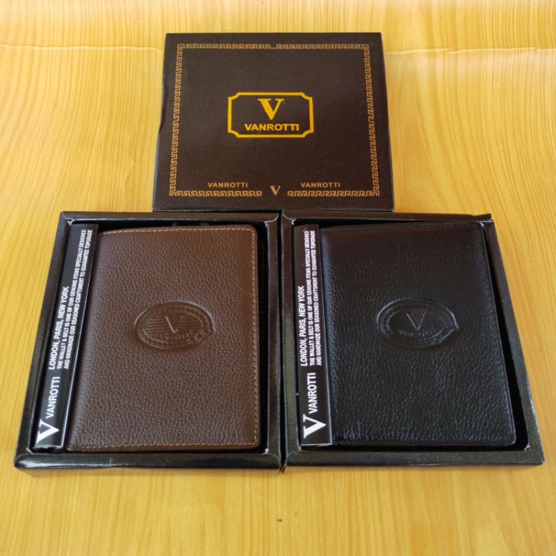 Vanrotti Dompet Pria Kulit Asli Original impor 808