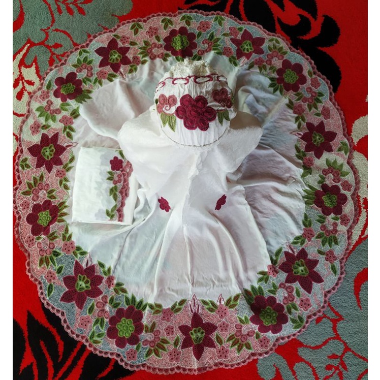 Mukena Kerancang Bahan Sutra Asli