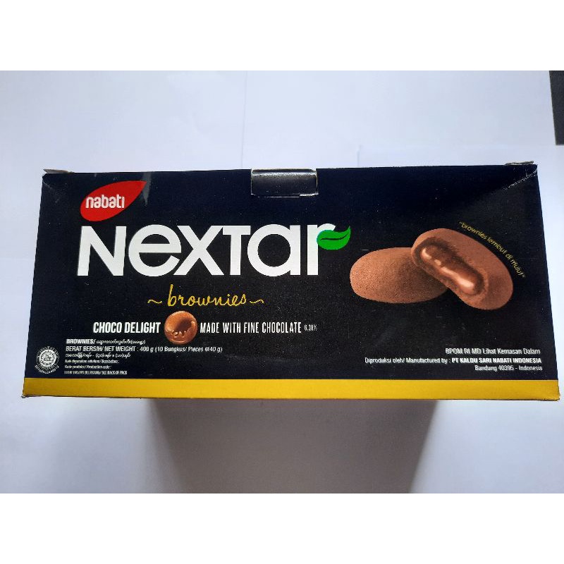 nextar rasa brownies isi 10