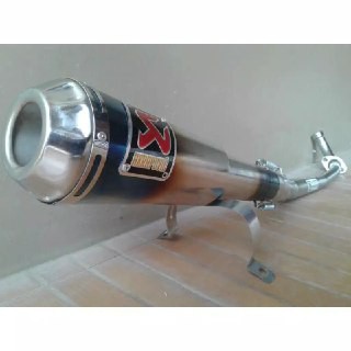 Knalpot racing revo absolut-blade Akrapovic gp lorenzo bluemoon