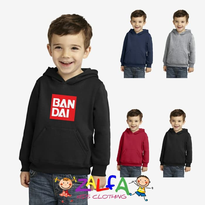 JAKET HOODIE ANAK BANDAI BY ZALFA KIDS
