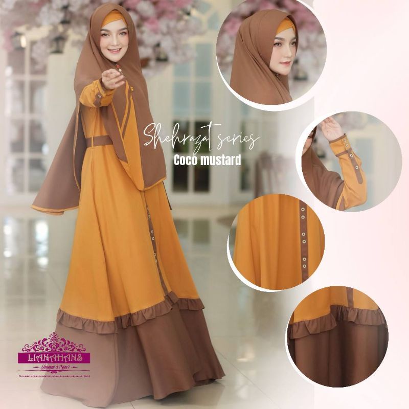 Open PO Set Gamis SHEHRAZAT by Lianahans