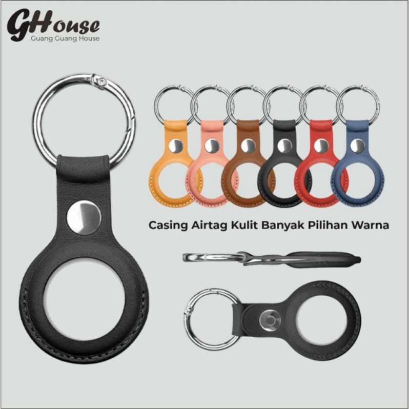 Aiirtag Case Casing Pelindung Bahan Silikon / Case Gantungan Apple Airtag