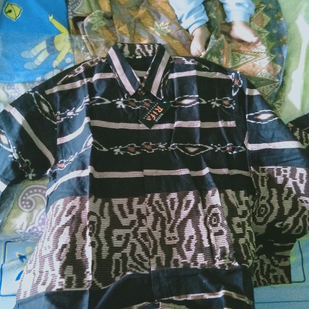 Batik Couple Keluarga Maura Sania Ruffle Ori Ndoro Jowo Dnt Motif Terkini 2021