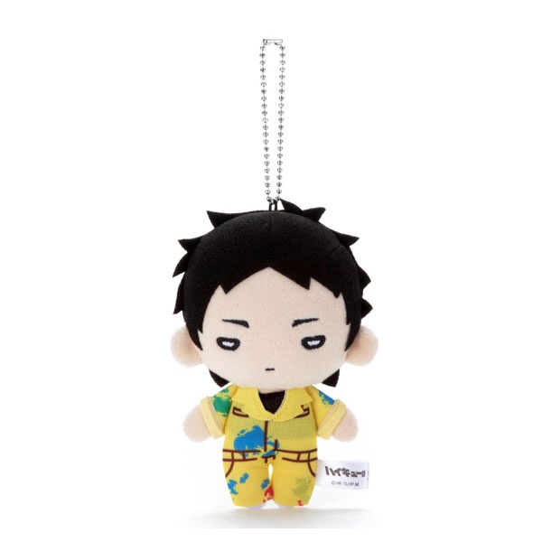 Haikyuu Paint Suit Nitotan Plush w/Ballchain - Akaashi