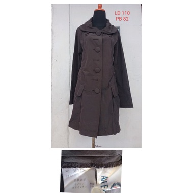 Coat parasut tebal