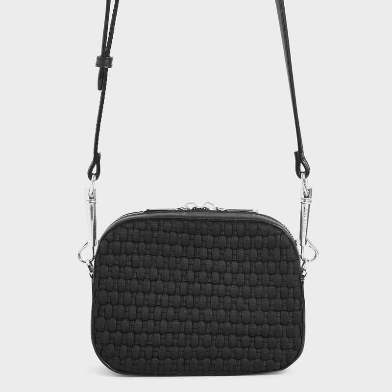 CK Woven Crossbody Bag