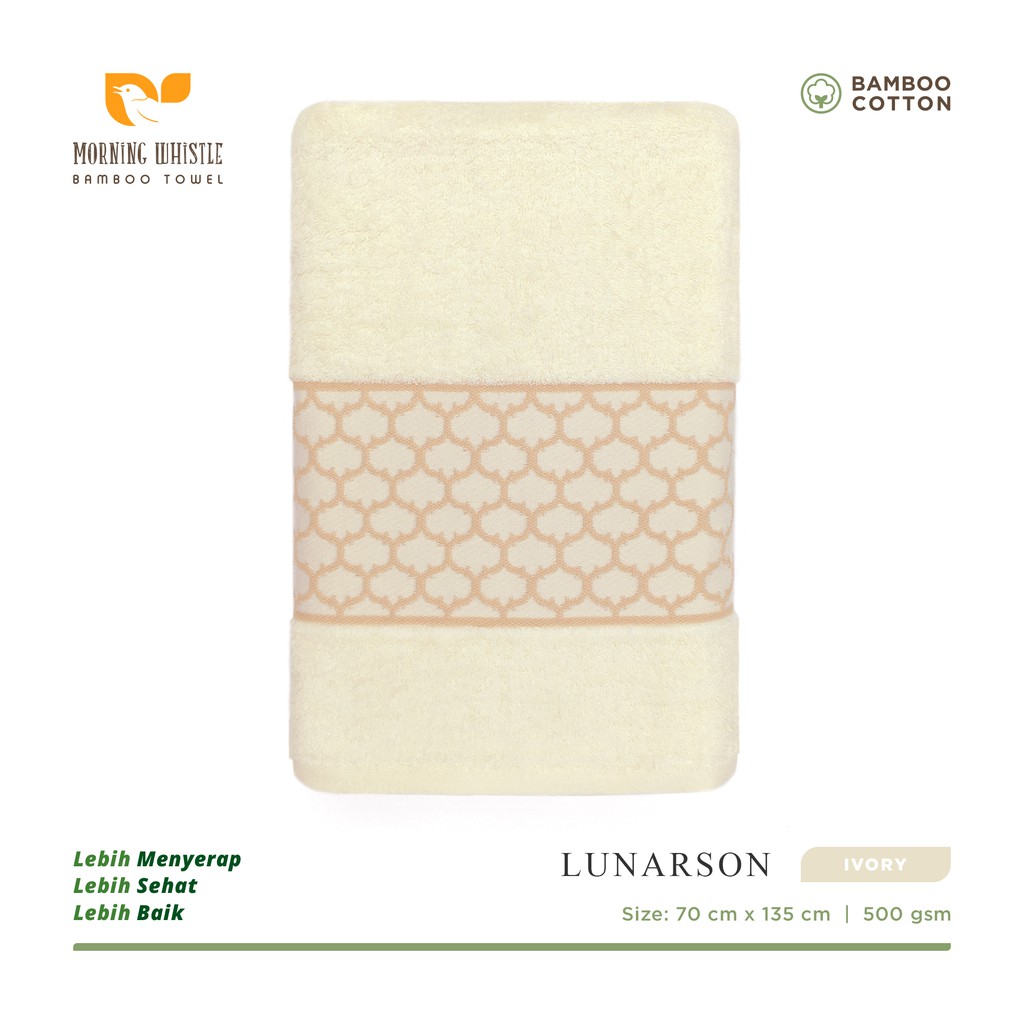 MWB Handuk Mandi Dewasa  Morning Whistle Bamboo Lunarson Handuk / Handuk Mandi 70 x 135 cm