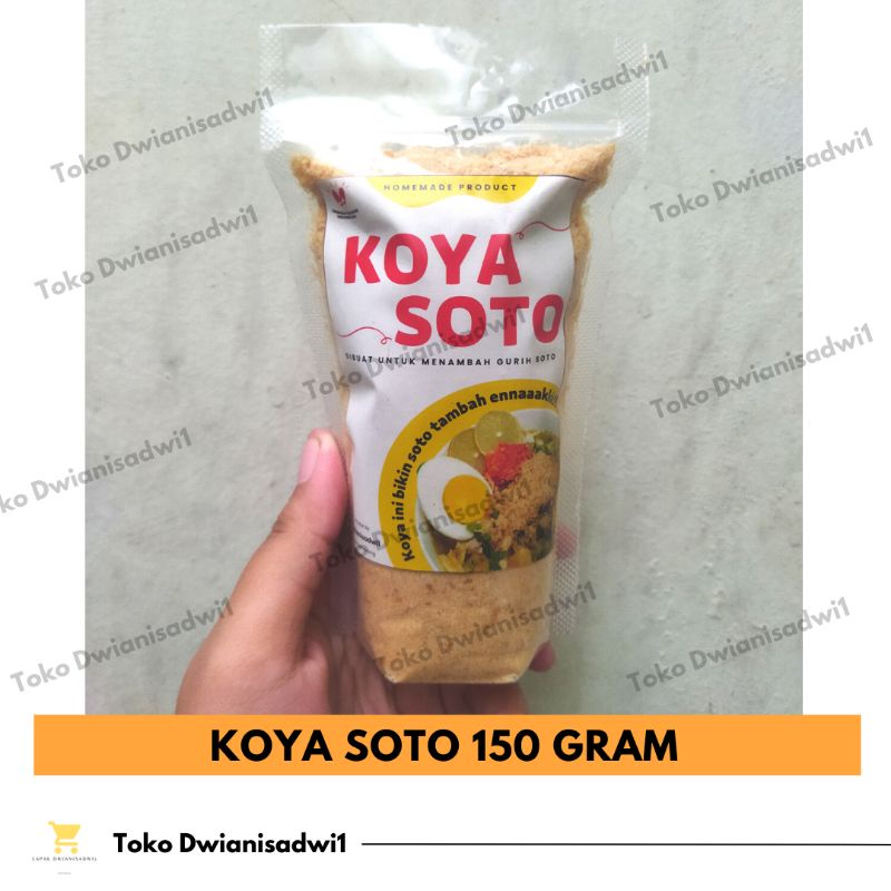 Koya Soto Homemade / Koya Soto Khas Lamongan / Penambah Gurih Soto dan Mie Instan