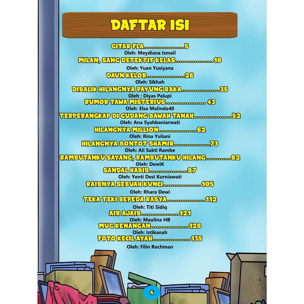 Syalmahat Publishing Buku Cerita Anak The Little Detectives Mengungkap Misteri Benda Yang Hilang