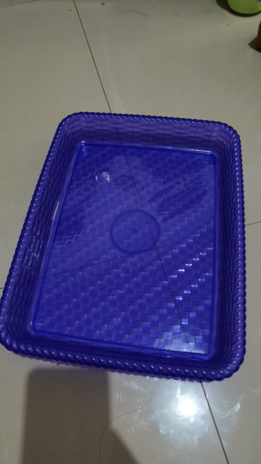 Talam/nampan Anyam Plastik Okinawa M