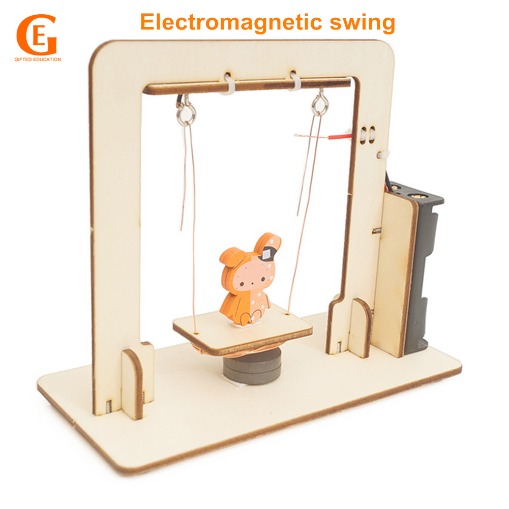 Set Mainan Eksperimen Sains Elektromagnetik Diy Untuk Edukasi Anak