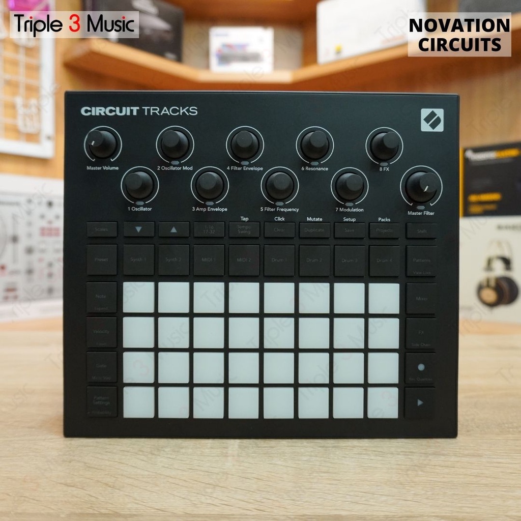 Novation Circuit Tracks Standalone Groove box Sampler